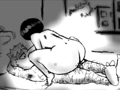 Une fille maigre Avec du verre trouve un mec pour le sexe, pour remplacer une fille sex petite culotte